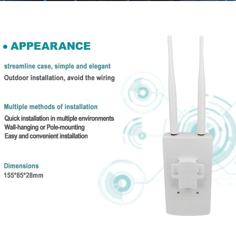 3g 4g Wifi Router CPE Unlocked 150Mbps CAT4 LTE WiFi Wireless Router Slot Network Booster for IP Camera/Outside Wi-Fi Modem